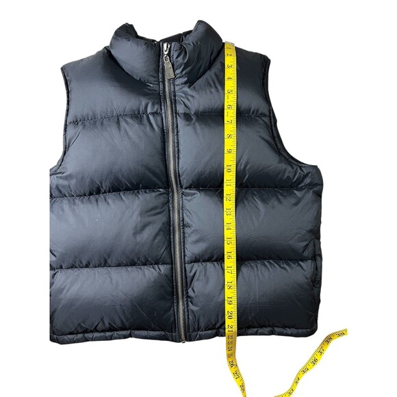 Polo Jean Co Ralph Lauren Down Puffer Vest  Size MP  Black Outdoor Gorpcore - Picture 9 of 12